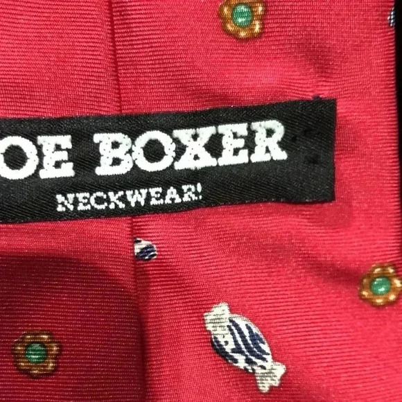 Joe Boxer Silk Tie,Joes Gingerbread Christmas - Picture 5 of 6